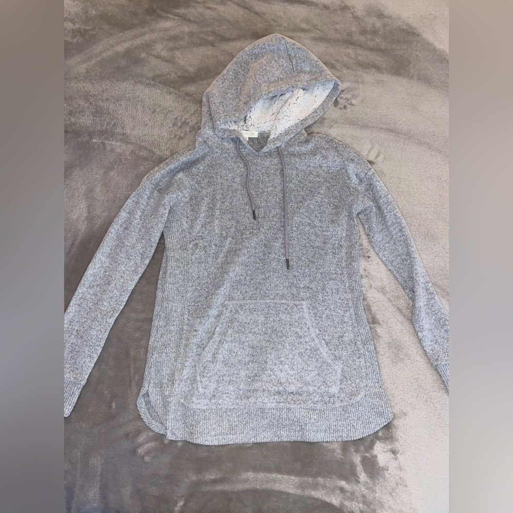 Women's Gray Hoodie Sweater
